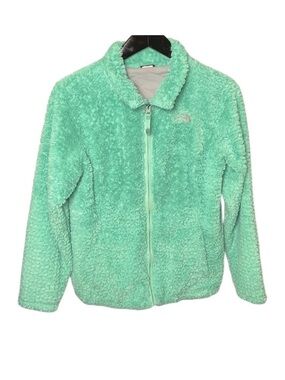 The North Face Osito Fleece Jacket Mint Green Full Zip Women’s Small